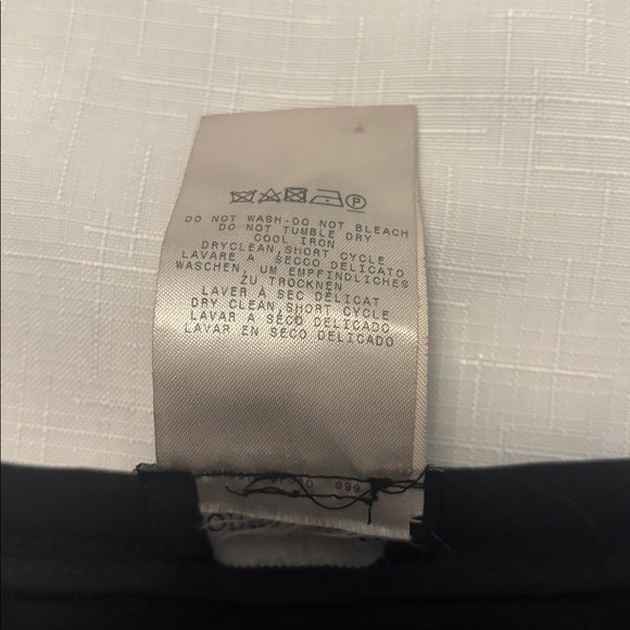 Giorgio Armani Black A Line Midi lined Skit SZ 44 US 10/12 100% Virgin Wool - Picture 3 of 13